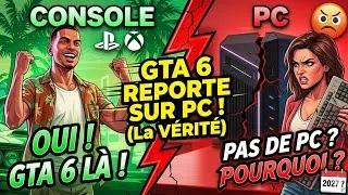 Miniature : Pourquoi GTA 6 n’est PAS annoncé sur PC ? (La VÉRITÉ)