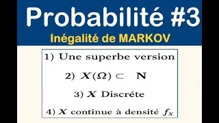 Miniature : L'inégalité de Markov — Cas Discret ET Continu — Cours Complet | BTS IUT Maths Sup