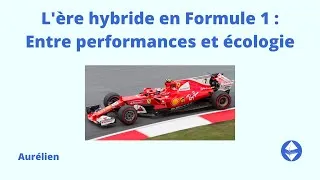 Miniature : "L'ère hybride en Formule 1 : Entre performances et écologie"