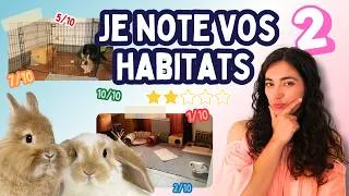 Miniature : JE NOTE VOS HABITATS POUR LAPINS ! (pour le meilleur et pour le pire... 😱)