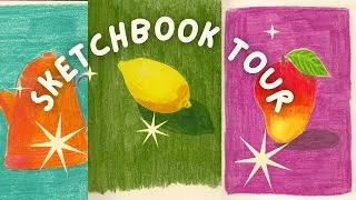 Miniature : J’AI REMPLI UN SKETCHBOOK EN 1 MOIS (voici le résultat) #sketchbooktour 
