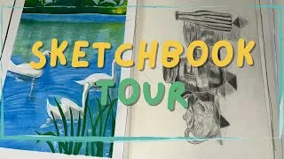Miniature : SKETCHBOOK TOUR 📔Mon tout premier carnet de croquis.