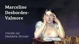 Miniature : Marceline Desbordes-Valmore, "Lettre de femme" (poème) — musique par Madeleine Brossier