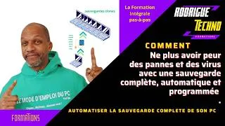 Miniature : Formation sauvegarde PC automatique et complète programmée sur disque dur externe