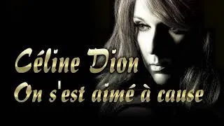 Miniature : On s'est aimer à cause - Céline Dion
