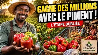 Miniature : FAIS CECI AVANT DE CULTIVER LE PIMENT SI TU VEUX GAGNER DES MILLIONS !