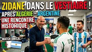 Miniature : 🔴🔴Ce que Zidane a dit aux joueurs dans le vestiaire après Algérie – Argentine... 🤫