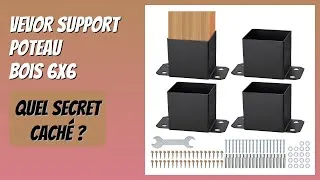 Miniature : AVIS (2026) : VEVOR Support Poteau Bois 6x6. DÉTAILS