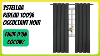 Miniature : AVIS (2026) : YSTELLAA Rideau 100% Occultant Noir. DÉTAILS