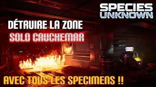 Miniature : Détruire Zone Solo Cauchemar avec tous les spécimens !! HAWKING | Species:Unknown