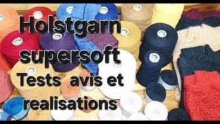 Miniature : Hostgarn Supersoft - Avis, tests et réalisations