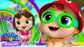 Miniature : Une Journée au Parc Aquatique | Comptines avec Bébé Louis | Little Angel Français