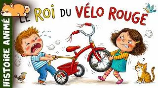 Miniature : Prêter ses jouets 🚲 Antoine et le Vélo Rouge| Histoire pour s'endormir| Conte enfant| Egoïsme, jouet