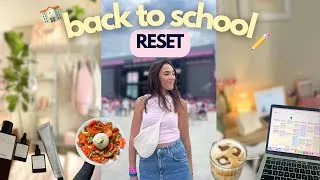 Miniature : BACK TO SCHOOL : ma rentrée vlog (skin care, rose festival,reset)