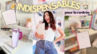 Miniature : BACK TO SCHOOL : les indispensables à AVOIR pour la rentrée + concours ✨