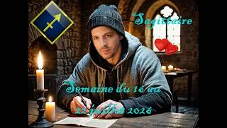 Miniature : ❤️Sagittaire❤️ 16 au 22 juillet 2026 -Vous décidez de vous éloigner de cet(te) autre, nouveau départ