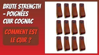 Miniature : AVIS (2026) : Brute Strength - Poignées Cuir Cognac. DÉTAILS