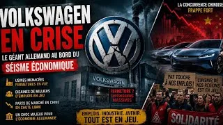 Miniature : Volkswagen en CRISE : le géant allemand face au CHOC chinois et aux suppressions d’emplois