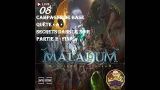 Miniature : 08 - MALADUM DUNGEONS OF ENVERON - QUÊTE A - SECRETS DANS LE NOIR – PARTIE 2 - FINAL