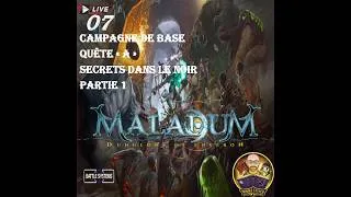 Miniature : 07 - MALADUM DUNGEONS OF ENVERON - QUÊTE A - SECRETS DANS LE NOIR – PARTIE 1