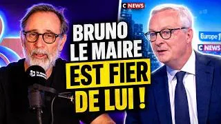 Miniature : Bruno Lemaire est fier de son bilan à Bercy !