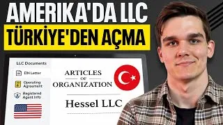 Miniature : Türkiye’den Amerika’da LLC Şirket Nasıl Kurulur? | Adım Adım Yabancılar İçin Rehber (2025)