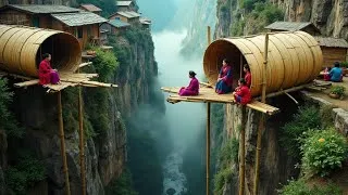Miniature : 🏰 STRUCTURES SECRÈTES | Châteaux et villes sur des falaises, inexplicables | Voyage
