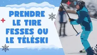Miniature : Comment prendre un tire fesse au ski ? (Prendre le téléski)
