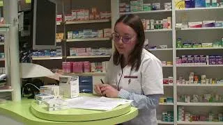 Miniature : Julia Picq sur le podium pour la dispensation d’ordonnance