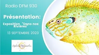 Miniature : Présentation de l’exposition "Dans nos rivières" sur la Radio DFM 930