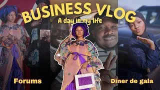 Miniature : A DAY IN MY LIFE - Tournages, business meetings, diner de gala et forum… with @mouhameddiengflysn 