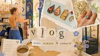 Miniature : ✨ Une semaine dans ma vie | Organiser un marché de créateurs & créer de nouveaux bijoux 