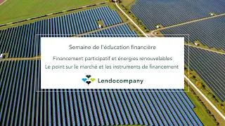 Miniature : Financement participatif et énergies renouvelables : état des lieux et instruments de financement