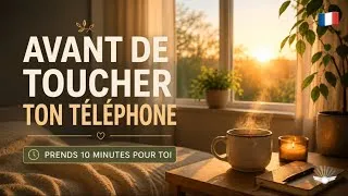 Miniature : Écoute ceci avant de commencer ta journée | Méditation du matin 10 min 