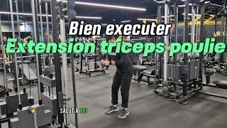 Miniature : COMMENT EXPLOSER ses TRICEPS en faisant CORRECTEMENT SES EXTENSIONS À LA POULIE ?