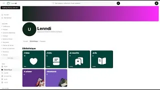 Miniature : Lenndi : la nouvelle plateforme littéraire - Bibliothèque