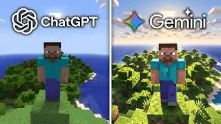 Miniature : ChatGPT vs Gemini : Recréer Minecraft