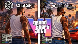 Miniature : ChatGPT vs Gemini : Créer GTA 6 de A à Z