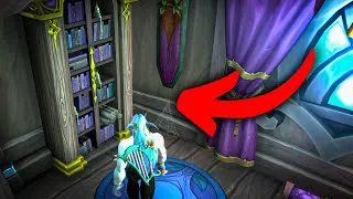 Miniature : My new Night Elf druid treehouse has a secret — @Warcraft Housing