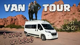 Miniature : Vantour : roadtrip en famille avec un bébé dans notre Fiat Ducato L3H2