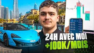 Miniature : 24H dans mon quotidien de TRADER à Dubai (je choque un élève en mclaren)