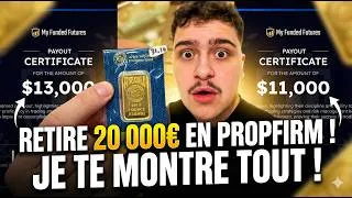 Miniature : JE RETIRE 20 000$ EN PROPFIRM ( je te montre tout )