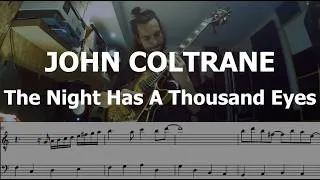 Miniature : The Night Has A Thousand Eyes - John Coltrane Solo Transcription - Jazz Guitar
