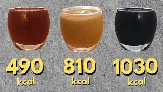 Miniature : 3 SHAKERS sans whey pour GROSSIR (500, 800 et 1000 calories)