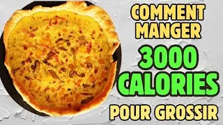 Miniature : Comment manger 3000 CALORIES en 1 jour pour prendre du poids.