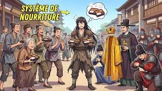 Miniature : Transporté avec un système de nourriture, je nourris les pauvres et deviens empereur malgré moi