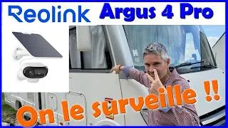 Miniature : #82, Une caméra Wifi pour avoir votre camping-car sous les yeux #reolink