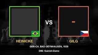 Miniature : (Gambit-Dame) Heinicke vs Gilg GER-ch (Bad Oeynhausen) 1939_partie_115
