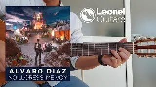 Miniature : Alvaro Díaz - No llores si me voy - Tutorial guitarra