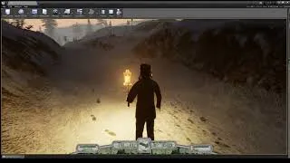Miniature : UE4 - Illusion Of Liberty - a lil travel in snow (WIP)